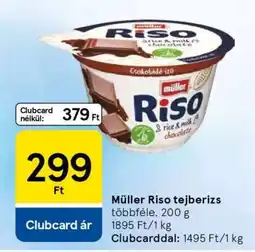 Tesco MÜLLER Riso tejberizs ajánlat