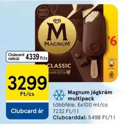 Tesco Magnum jégkrém multipack ajánlat