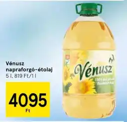 Tesco VÉNUSZ Napraforgó-étolaj ajánlat