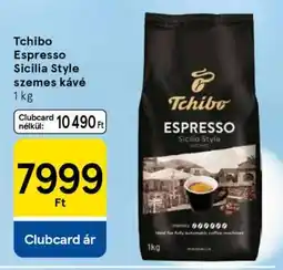 Tesco Tchibo Espresso Sicilia Style szemes kávé 1 kg ajánlat