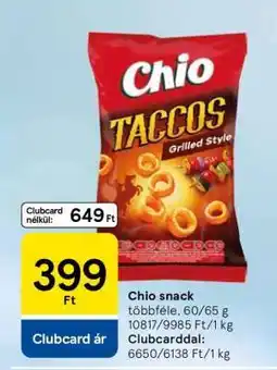 Tesco Chio Taccos Grilled Style ajánlat