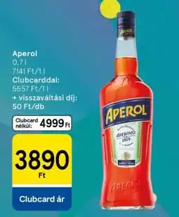 Tesco Aperol ajánlat