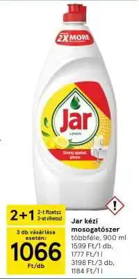 Tesco Jar kézi mosogatószer ajánlat