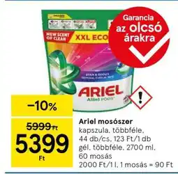 Tesco ARIEL Mosószer ajánlat