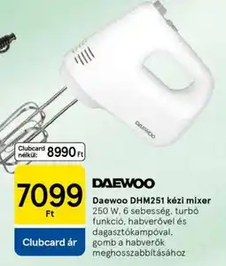 Tesco Daewoo DHM251 kézi mixer ajánlat