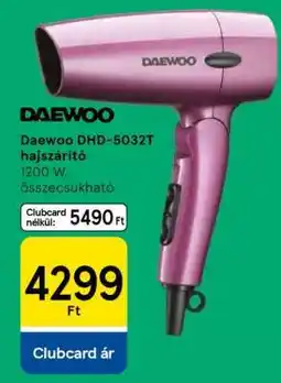 Tesco Daewoo DHD-5032T hajszárító ajánlat