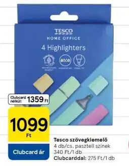 Tesco Tesco szövegkiemelő ajánlat