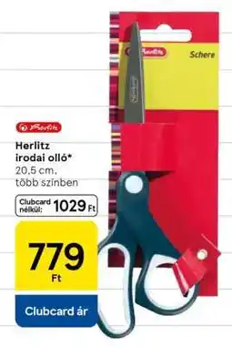 Tesco Herlitz irodai olló ajánlat