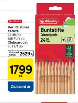 Tesco HERLITZ SZÍNES CERUZA ajánlat