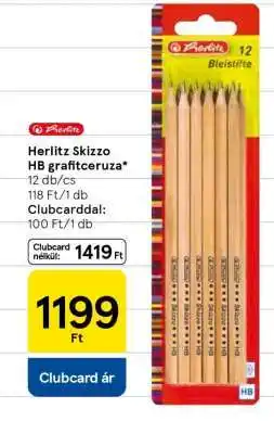 Tesco Herlitz Skizzo HB grafitceruza ajánlat