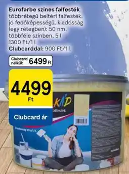 Tesco Eurofarbe színes falfesték ajánlat