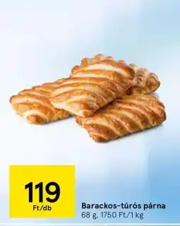 Tesco Barackos-túrós párna ajánlat