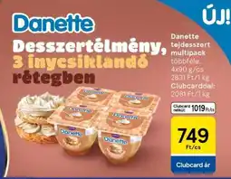 Tesco Danette Desszertélmény ajánlat