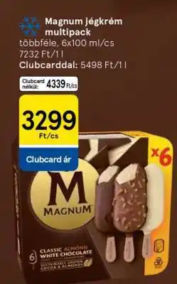 Tesco Magnum jégkrém multipack ajánlat