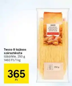 Tesco Tesco 8 tojásos száraztészta ajánlat