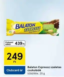 Tesco Balaton Expressz szeletes csokoládé ajánlat