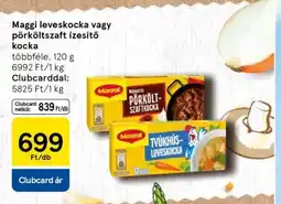 Tesco Maggi leveskocka vagy pörköltzaft-ízesítő kocka ajánlat