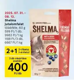 Tesco Shelma jutalomfalat ajánlat