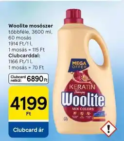 Tesco Woolite mosószer ajánlat