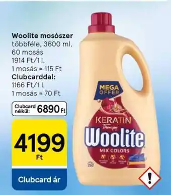 Tesco Woolite mosószer ajánlat