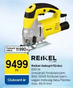 Tesco Reikel dekopírfűrész ajánlat