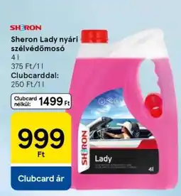 Tesco Sheron Lady nyári szélvédőmosó ajánlat