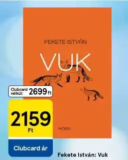 Tesco Fekete István: Vuk ajánlat