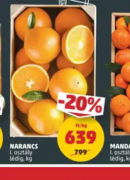 PENNY Narancs ajánlat
