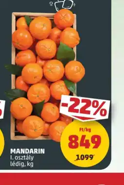 PENNY Mandarin ajánlat