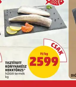 PENNY Tisztított konyhakész hekktörzs ajánlat
