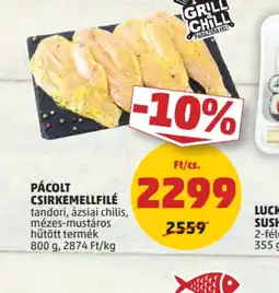 PENNY Pácolt Csirkemellfilé ajánlat