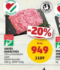 PENNY Sertés darálthús ajánlat