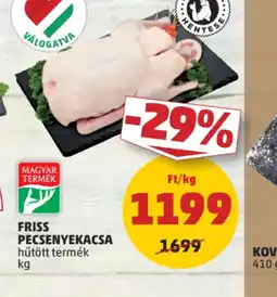 PENNY Friss Pecsenyekacsa ajánlat