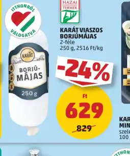 PENNY Karát Viaszos Borjúmájas ajánlat