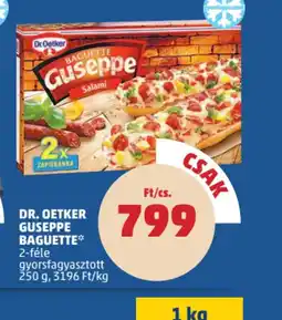 PENNY Dr. Oetker Giuseppe Baguette ajánlat