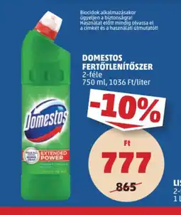 PENNY Domestos Fertőtlenítőszer ajánlat