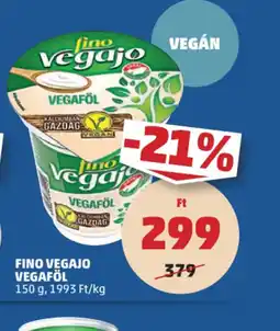 PENNY Fino Vegajo Vegaföl ajánlat