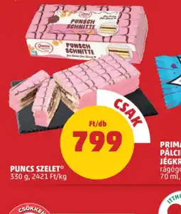 PENNY Puncs szelet ajánlat