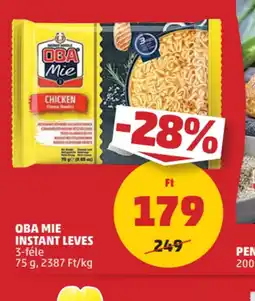 PENNY Oba Mie Instant Leves ajánlat