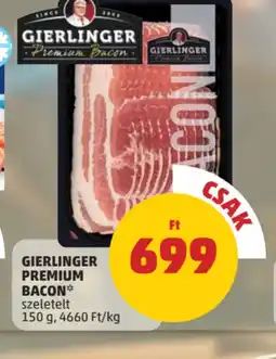 PENNY Gierlinger Premium Bacon ajánlat