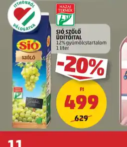 PENNY Si Szőlő Üdítőital ajánlat