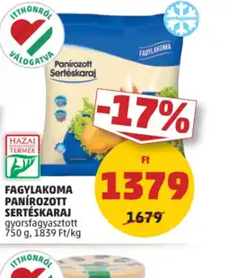 PENNY Fagylakoma Panírozott Sertéskaraj ajánlat