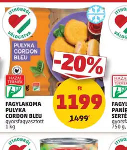 PENNY Fagylakoma Pulyka Cordon Bleu ajánlat