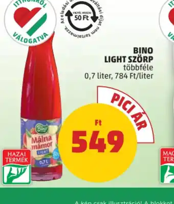 PENNY Bino Light Szörp ajánlat