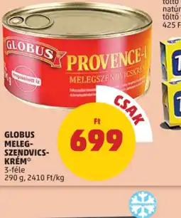 PENNY Globus Melegszendvicskrém ajánlat