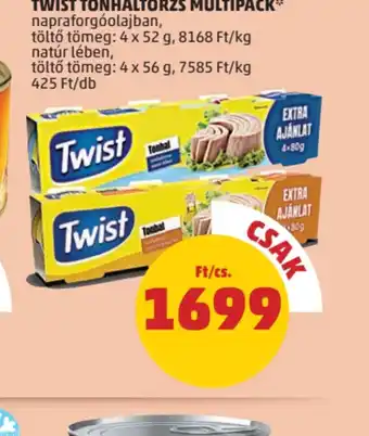 PENNY Twist Tonhaltörzs Multipack ajánlat