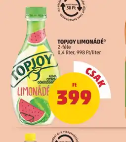 PENNY Topjoy Limonádé ajánlat