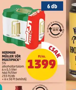 PENNY Herman Müller Sör Multipack ajánlat