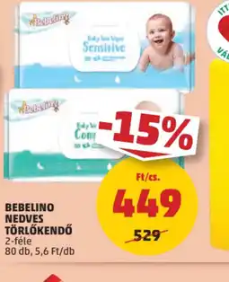 PENNY Bebellino Nedves Törlőkendő ajánlat