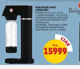 PENNY Berlinger Haus Szdagép ajánlat